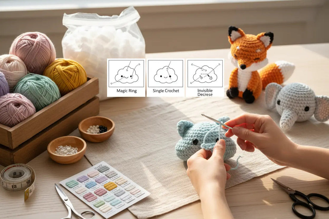 Guida Amigurumi: Trucchi per Risultati Professionali di Cepaale