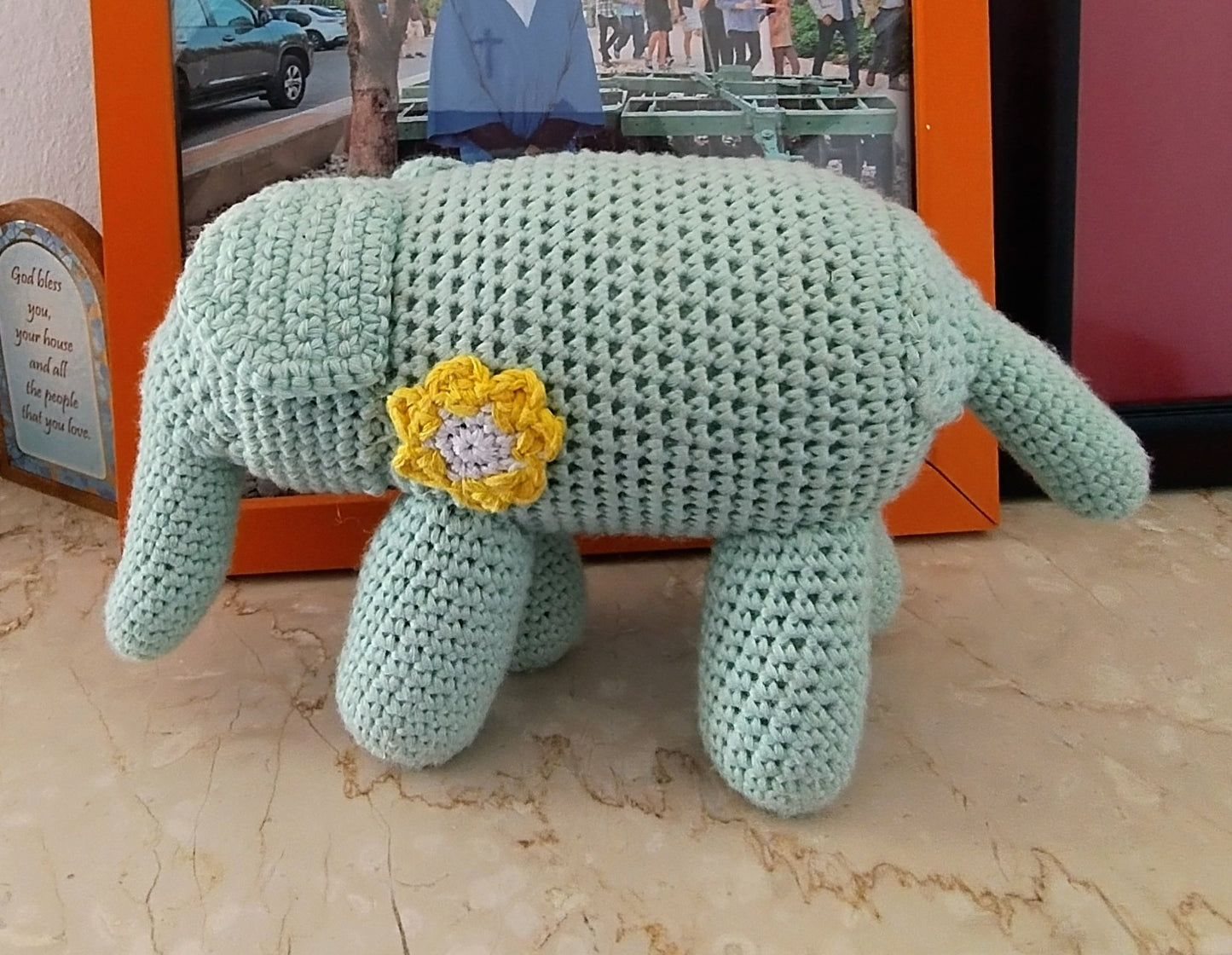 crochet elephant plush Amigurumi Fatto a Mano | Peluche Crochet Italia