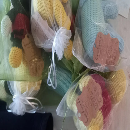 Amigurumi tiger handmade crochet tiger shipping box ready